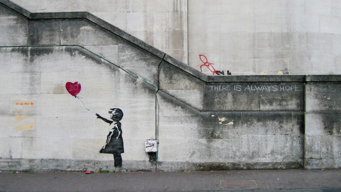 Το όνομά του επιβεβαιώνει ο Banksy σε συνέντευξή του από το 2003 που ήρθε στο φως της δημοσιότητας