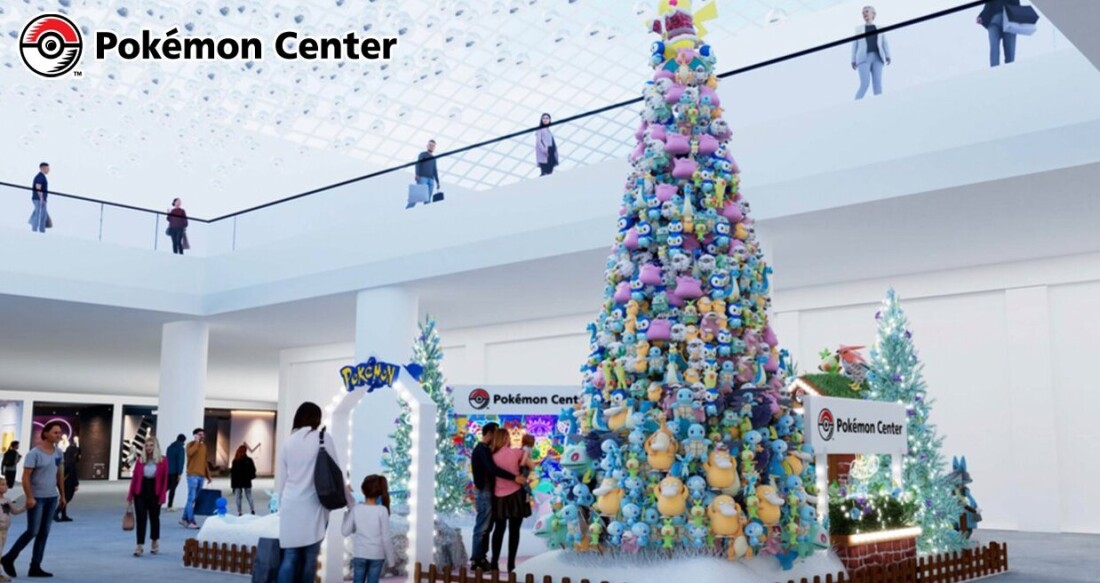 Ένα γιγαντιαίο Χριστουγεννιάτικο δέντρο των Pokémon θα εμφανιστεί σύντομα στο Λονδίνο 