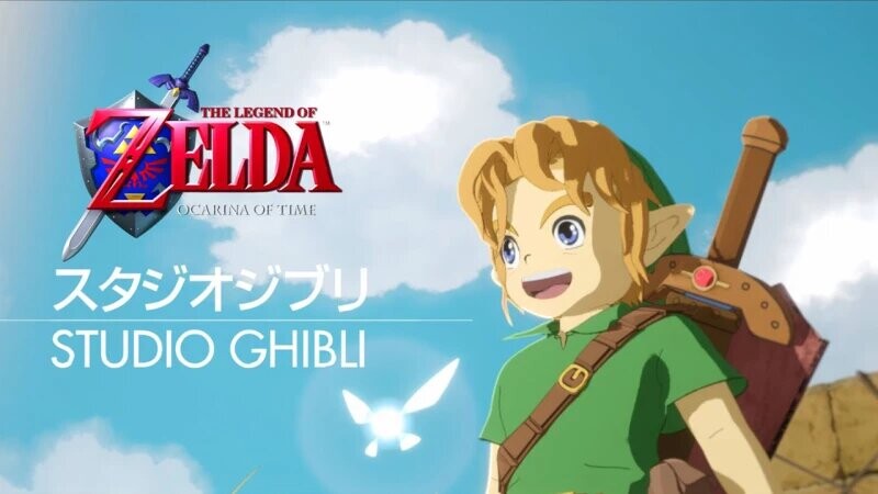 Η Zelda Ocarina of Time μεταμορφώνεται σε ταινία σαν αυτές του Studio Ghibli και το αποτέλεσμα εντυπωσιάζει