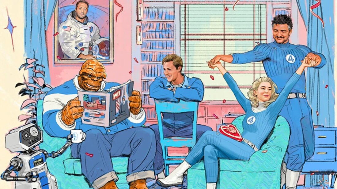 Η Marvel αποκαλύπτει το cast του Fantastic Four, με τους Pedro Pascal, Vanessa Kirby, Ebon Moss-Bachrach και Joseph Quinn να αναλαμβάνουν δράση