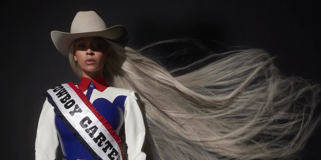 Η Beyoncé αποκτά τον όγδοο No. 1 δίσκο της καριέρας της με το Cowboy Carter