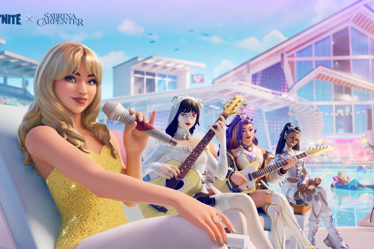 Η Sabrina Carpenter έκανε την εμφάνιση της στο Fortnite Festival Season 8