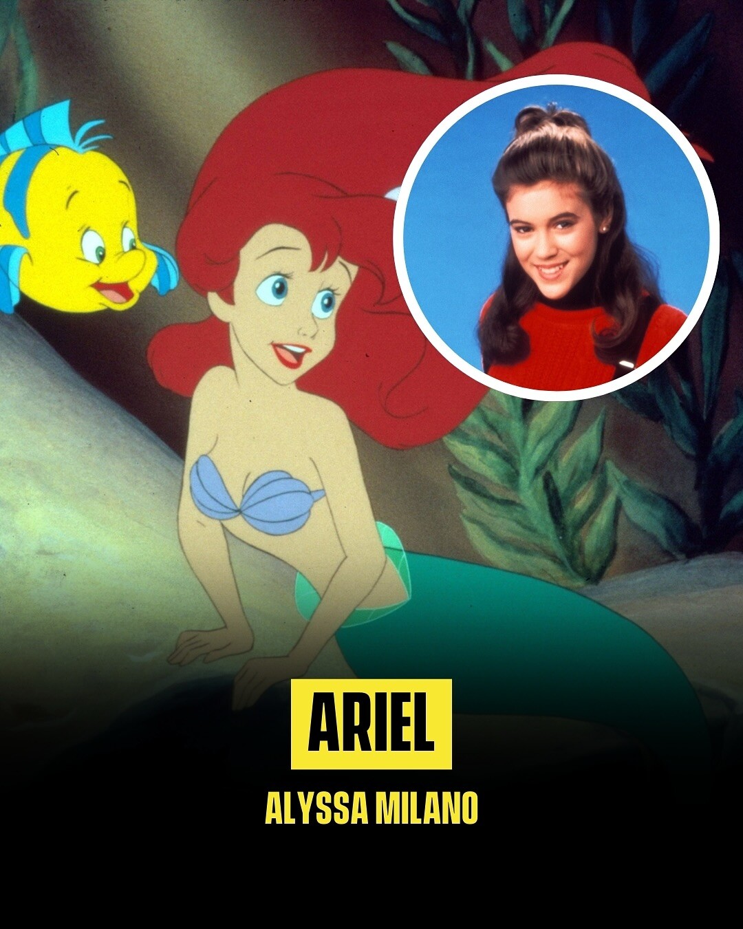 2. Ariel - Alyssa Milano