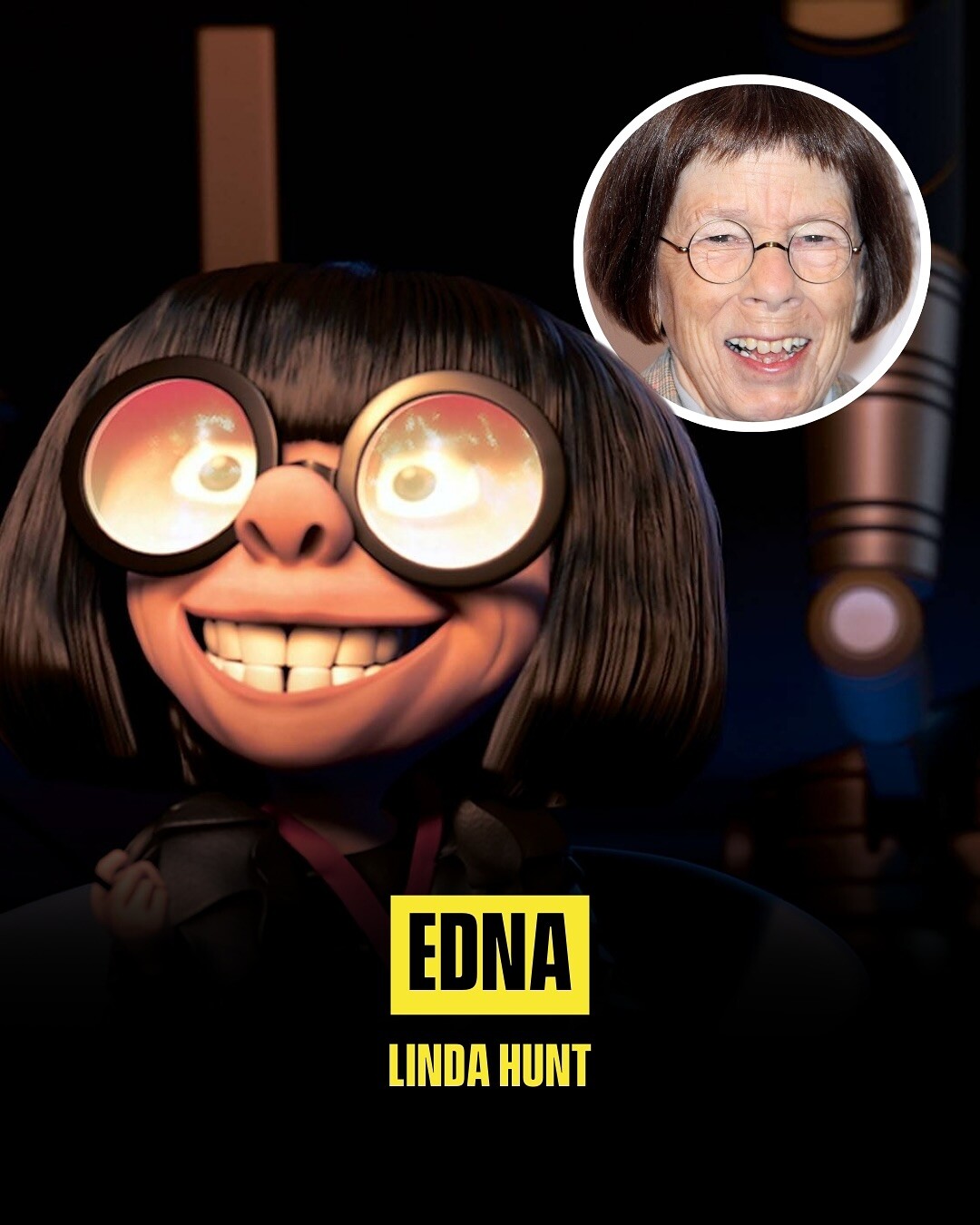 5. Edna - Linda Hunt